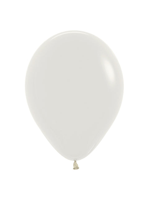 Ballons Pastel Crépuscule Crème 23cm 50pcs