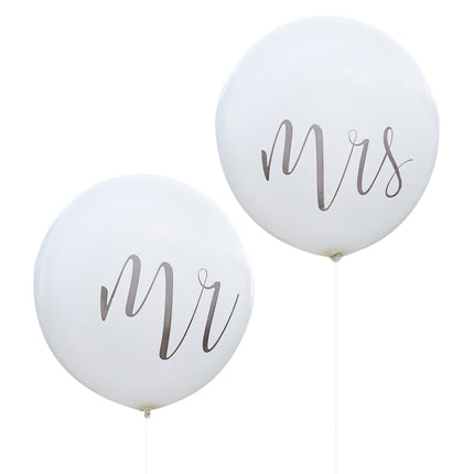 Ballons Mr & Mrs 92cm 2pcs