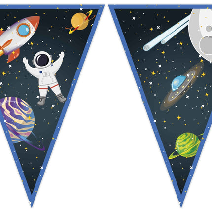 Ligne de drapeaux de l'espace 2.3m