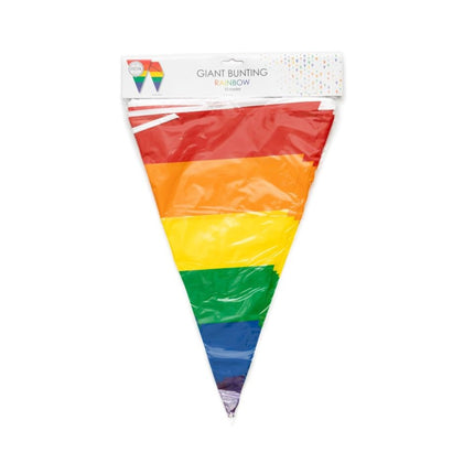 Guirlande arc-en-ciel 45Cm Drapeaux 10m