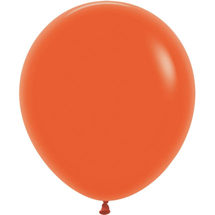 Ballons de baudruche Orange 45cm 25pcs