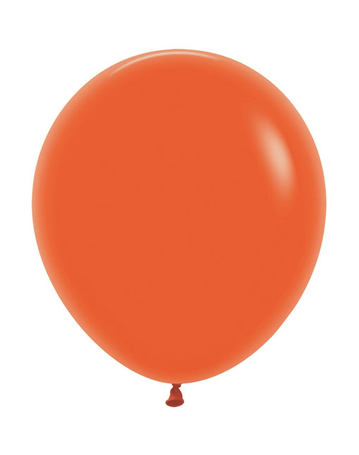 Ballons de baudruche Orange 45cm 25pcs