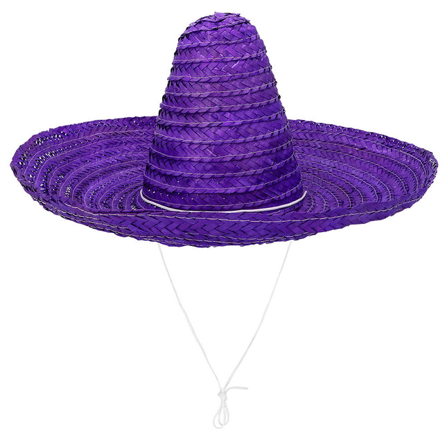 Sombrero violet 49cm