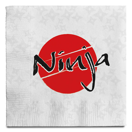 Serviettes Ninja 33cm