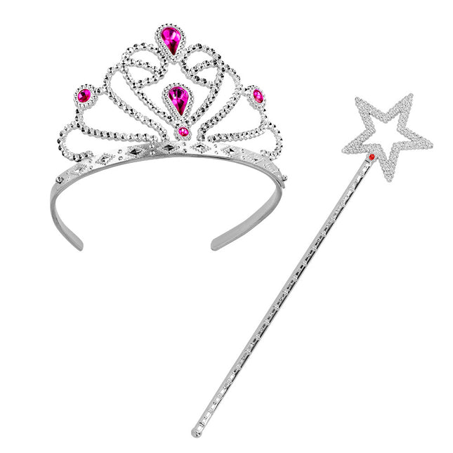 Ensemble d'accessoires de princesses 2 pièces