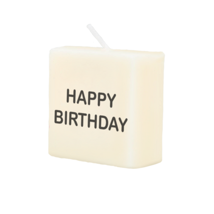 Bougie Lettre Joyeux Anniversaire 4cm