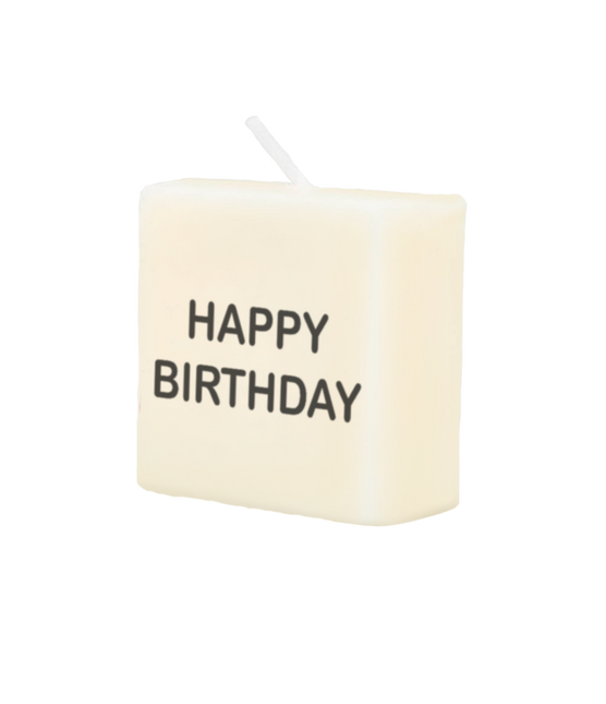 Bougie Lettre Joyeux Anniversaire 4cm