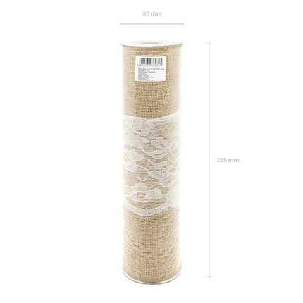 Chemin de table Jute Lace 2.75m