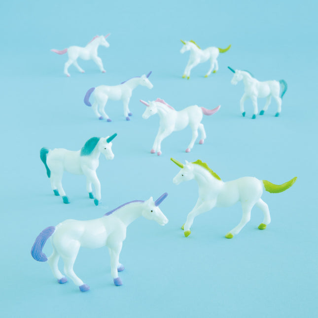 Faveurs de fête Licorne 8cm 8pcs