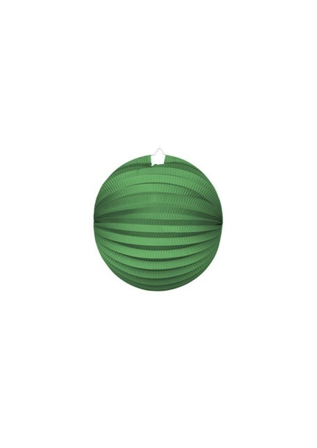 Lampion vert 25cm