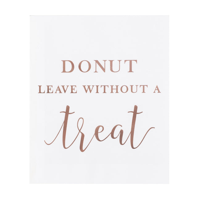 Sacs de prestations Donut Leave Paper 17cm 20pcs