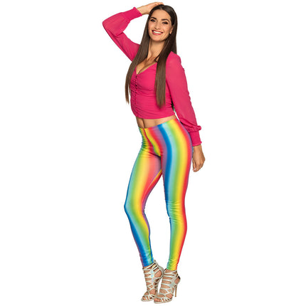 Leggings arc-en-ciel