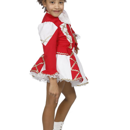 Costume de majorette Fille rouge