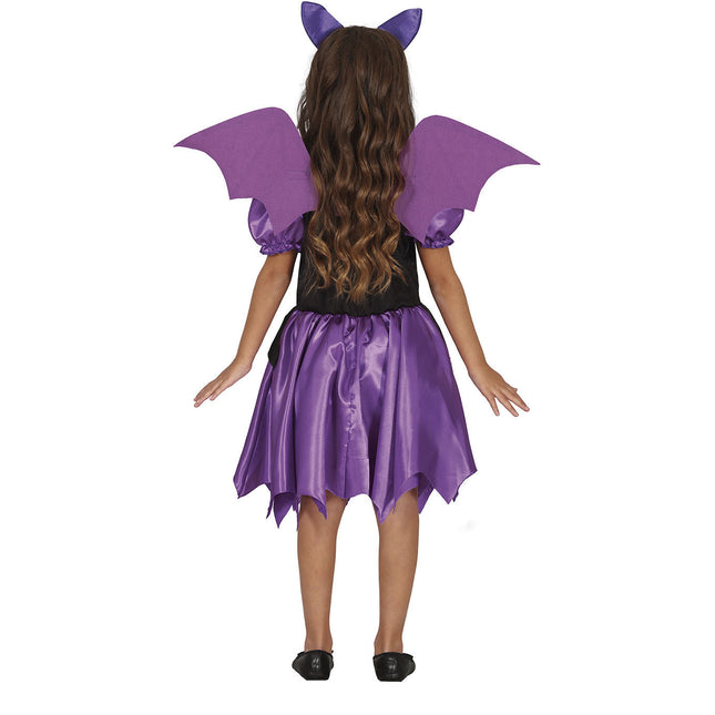 Costume d'Halloween chauve-souris fille