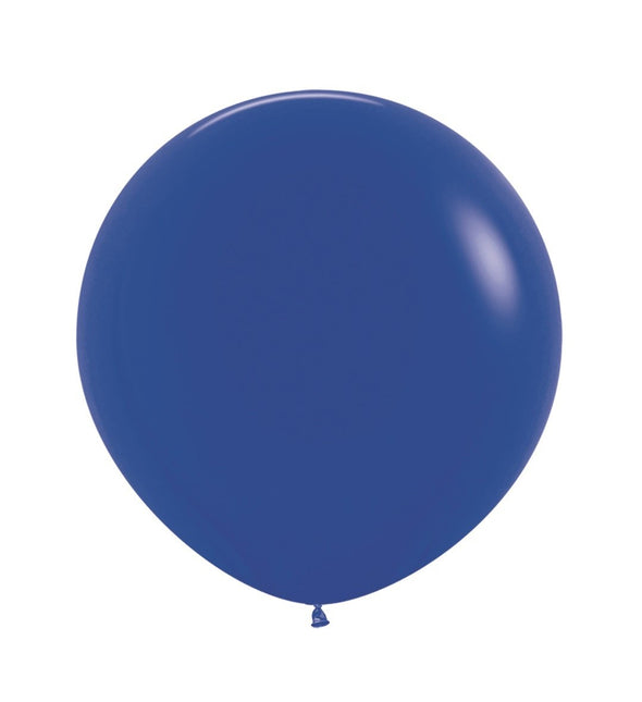 Ballons de baudruche bleu royal 61cm 10pcs