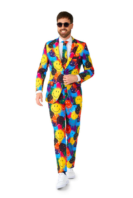 Smiley Drip Suit Men OppoSuits