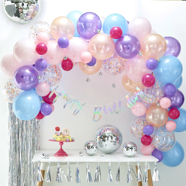 Arche de ballons pastel DIY Set