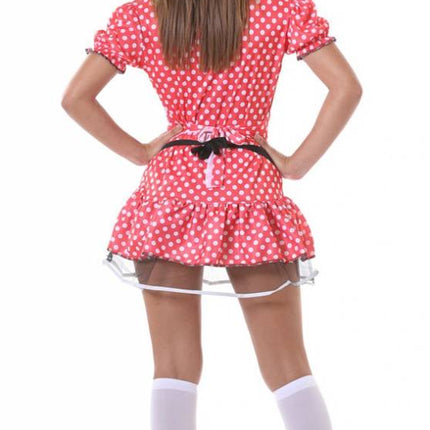 Costume de Minnie Mouse Blanc Rouge Dames