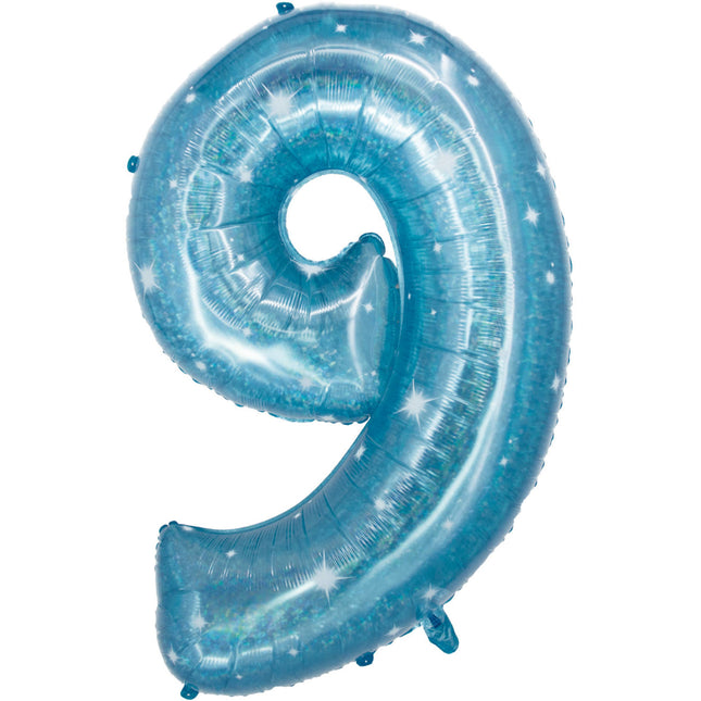 Ballon de baudruche Figure 9 Galaxy 86cm vide