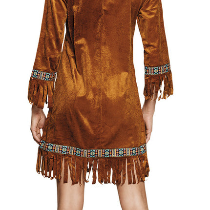 Robe indienne marron M