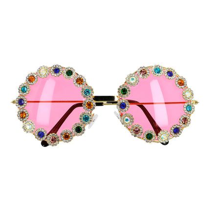 Lunettes roses Diamant