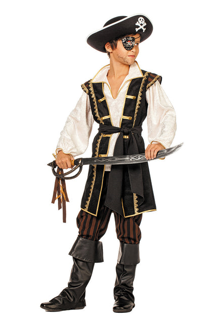 Costume de pirate noir enfant