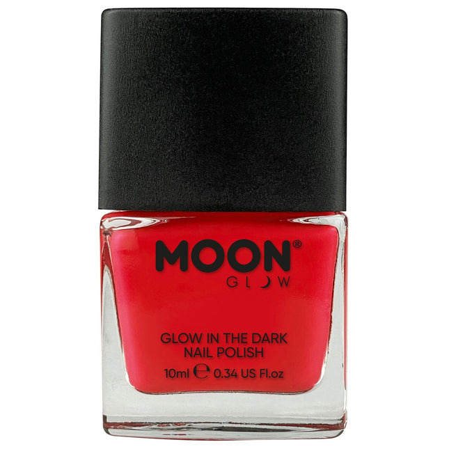 Moon Glow Vernis à ongles rouge phosphorescent 14ml