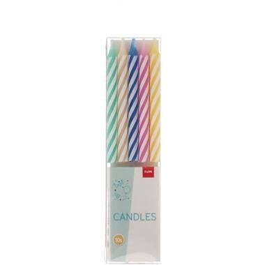 Bougies Sweet Twist 10 pièces