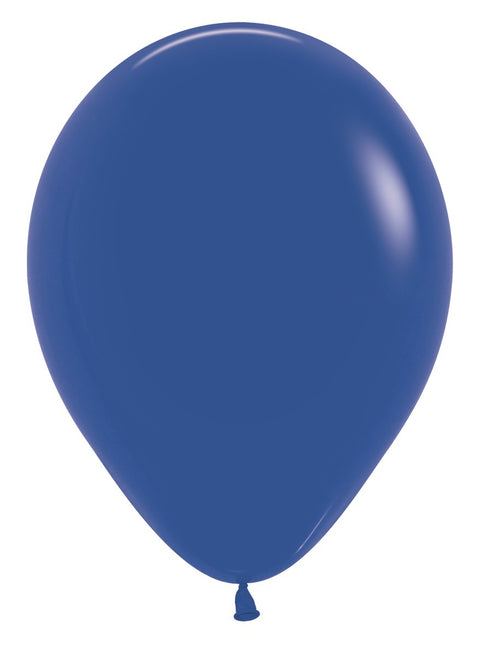 Ballons de baudruche bleu royal 30cm 50pcs