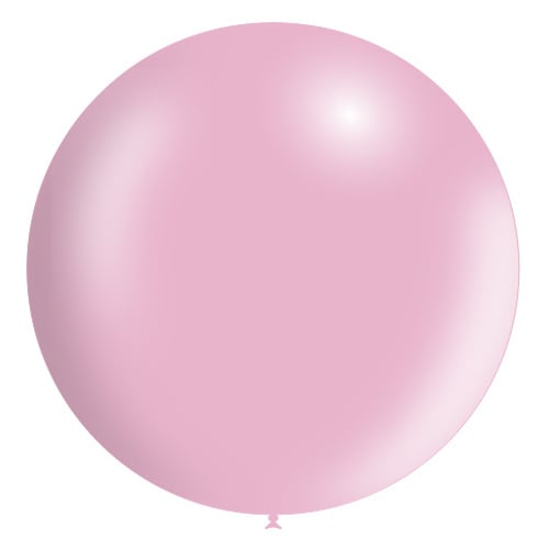 Ballon géant rose clair XL Metallic 91cm