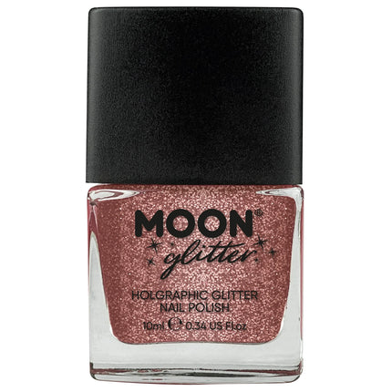 Vernis à ongles holographique Moon Glitter Rose Gold 14ml