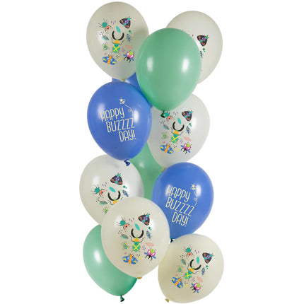 Bon anniversaire Ballons Bugs 33cm 12pcs