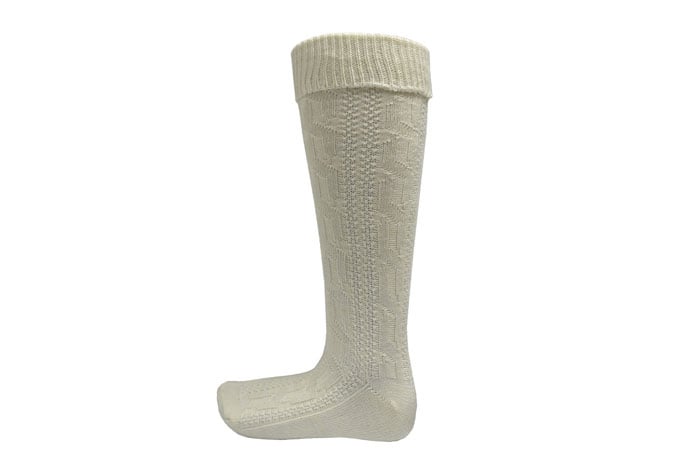 Chaussettes Oktoberfest blanches