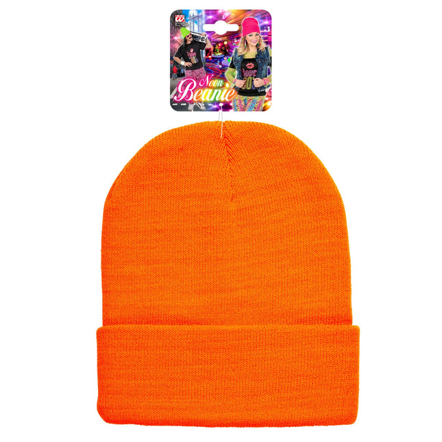 Bonnet orange fluo