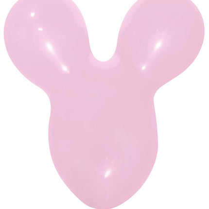 Ballons Tête de Souris Rose 25pcs