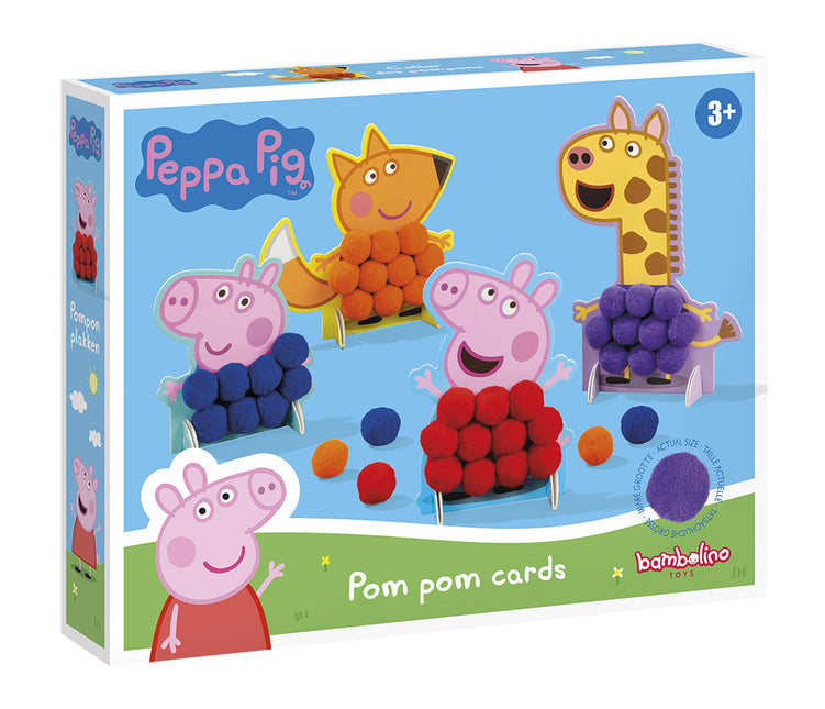 Pâte à pompon Peppa Pig