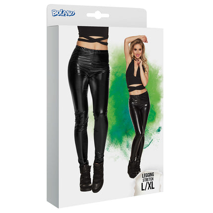 Legging noir métallisé L-XL