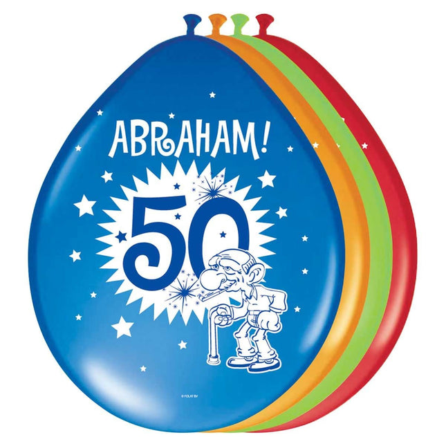 Ballons Abraham Décoration 30cm 8pcs