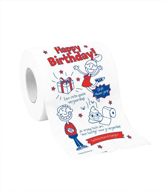 Papier hygiénique Joyeux anniversaire