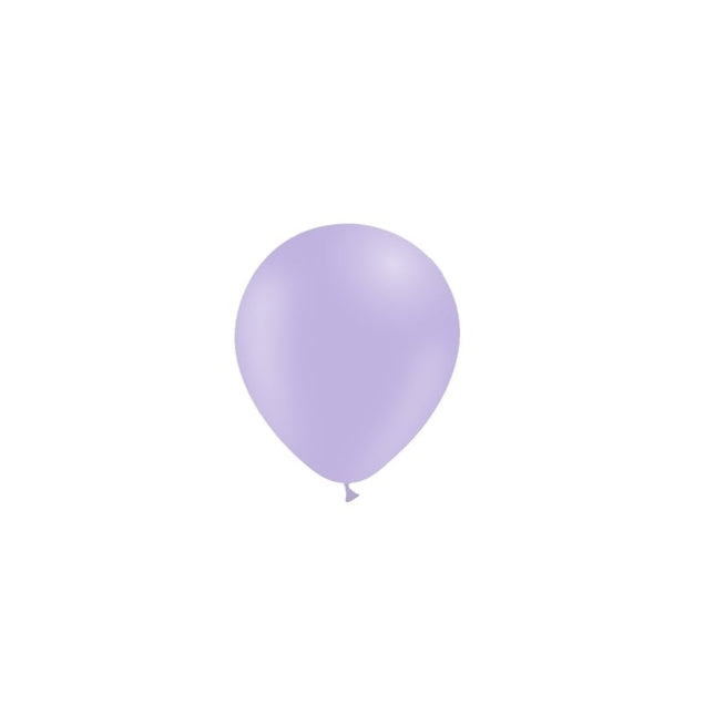 Ballons Lilas Pastel 14cm 100pcs