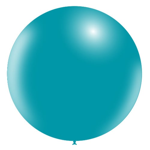 Ballon géant turquoise XL 91cm