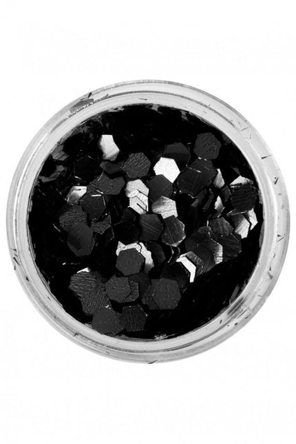 PXP Chunky Glitter Pitch Black 2.5gr