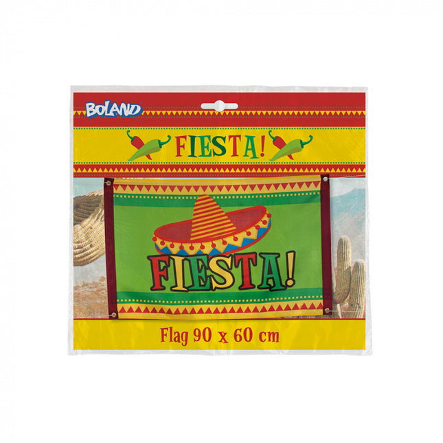 Drapeau mexicain Fiesta 90cm