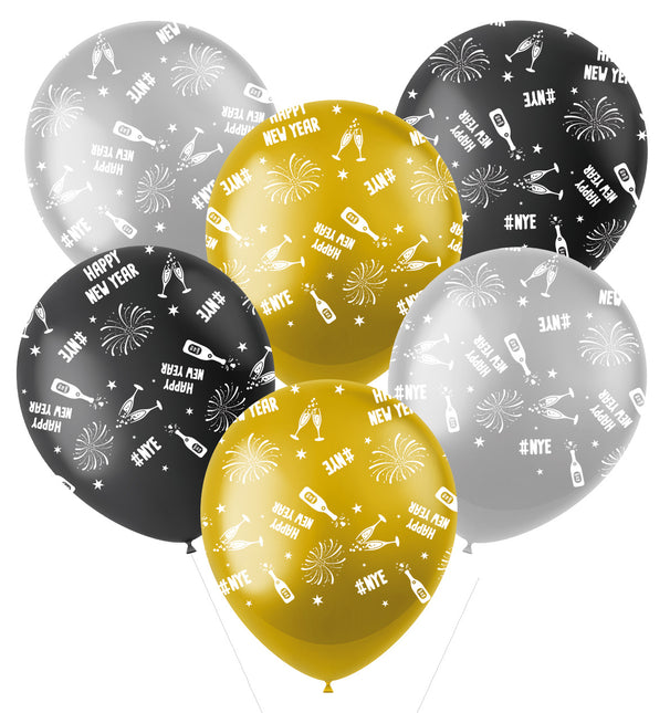 Ballons de la Saint-Sylvestre 6pcs