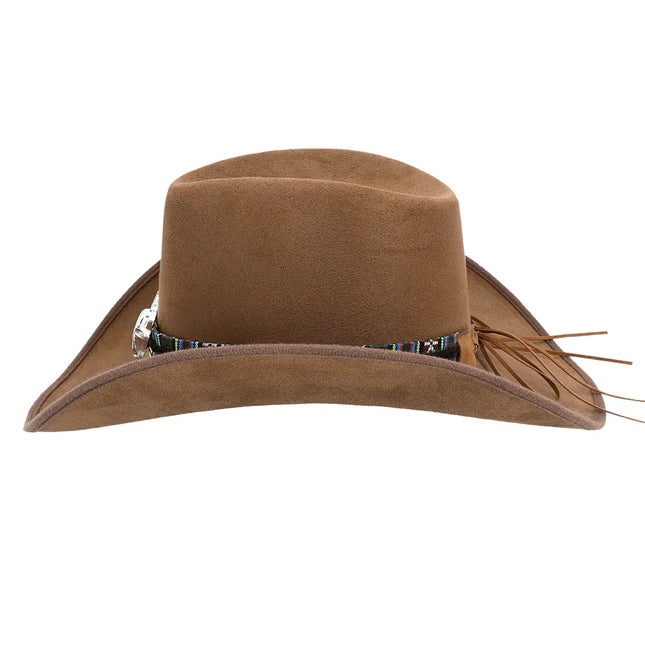 Chapeau de cow-boy marron Luxe