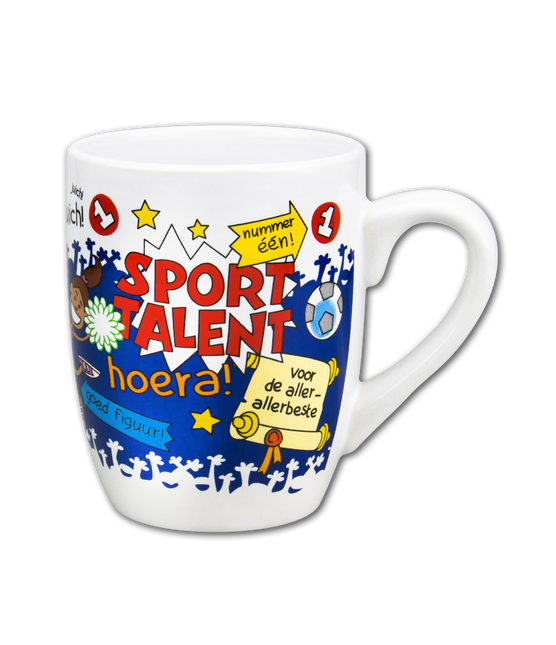 Mug Sports Talent 12cm