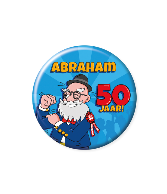 Bouton Abraham 50 ans 5.5cm