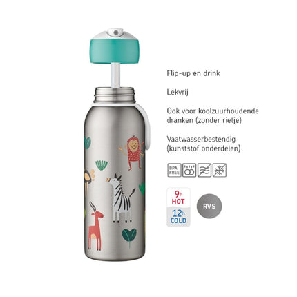 Thermos flask Flip-Up Campus 350ml Licorne