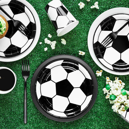 Assiettes de football 18cm 6pcs