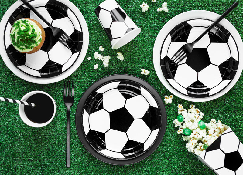 Assiettes de football 18cm 6pcs